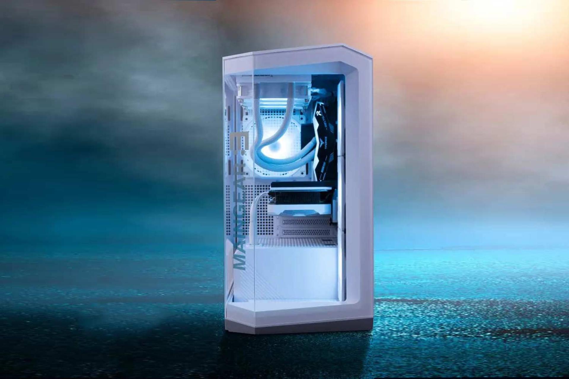 کامپیوتر گیمینگ ZERO ساخت MAINGEAR و‌ MSI نمای روبرو