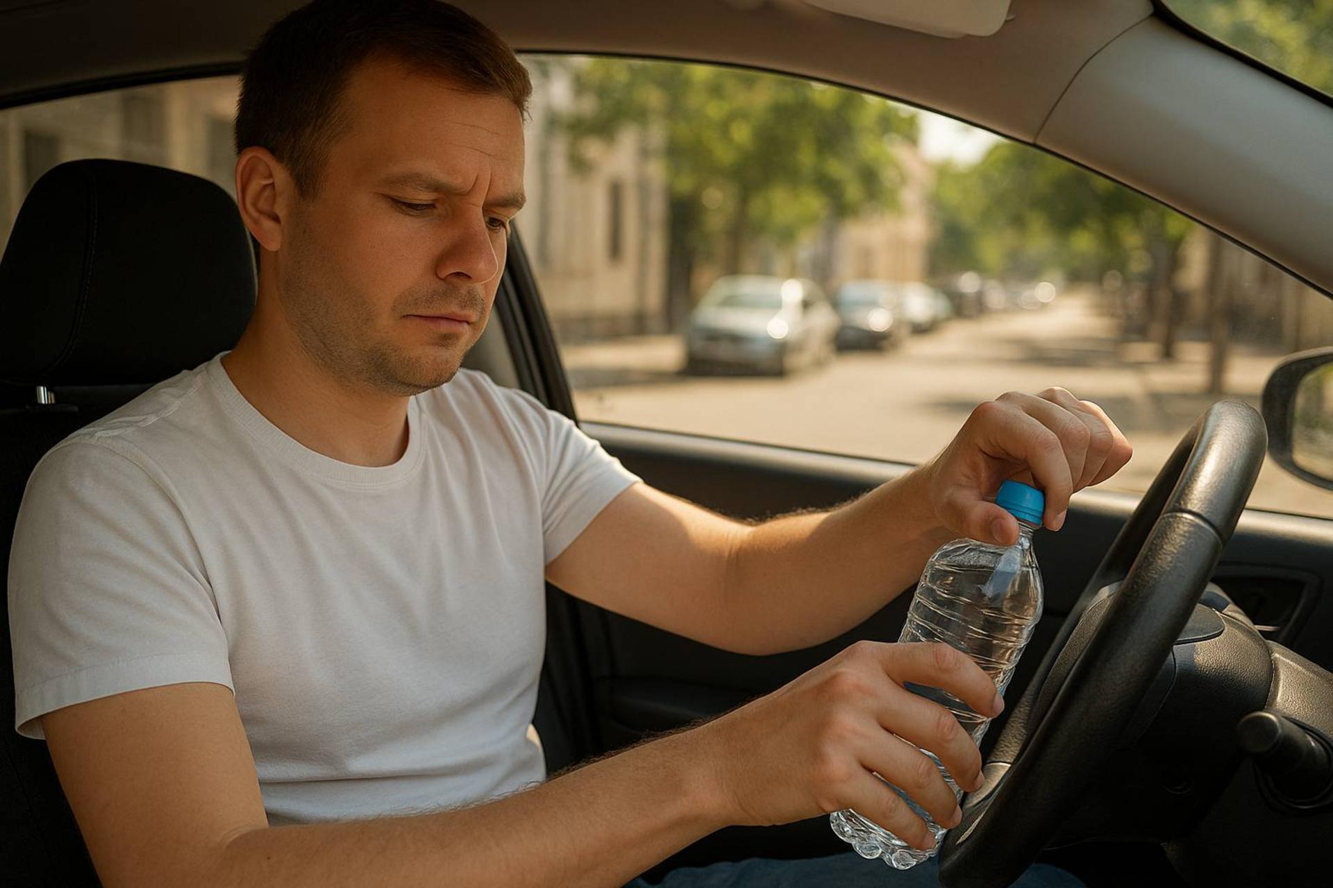 چه می‌شود اگر در روز گرم تابستان از بطری آب جامانده در خودرو بنوشید؟