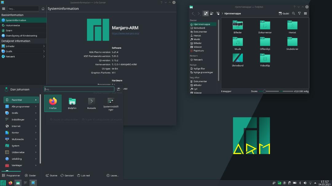 توزیع Manjaro لینوکس