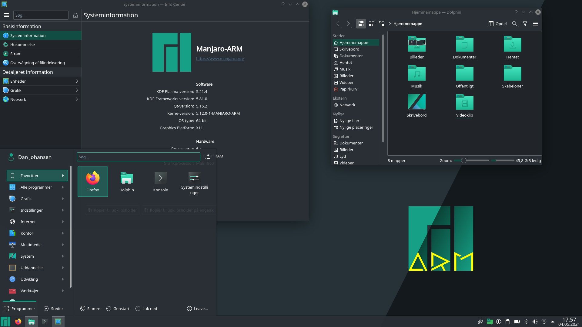 توزیع Manjaro لینوکس