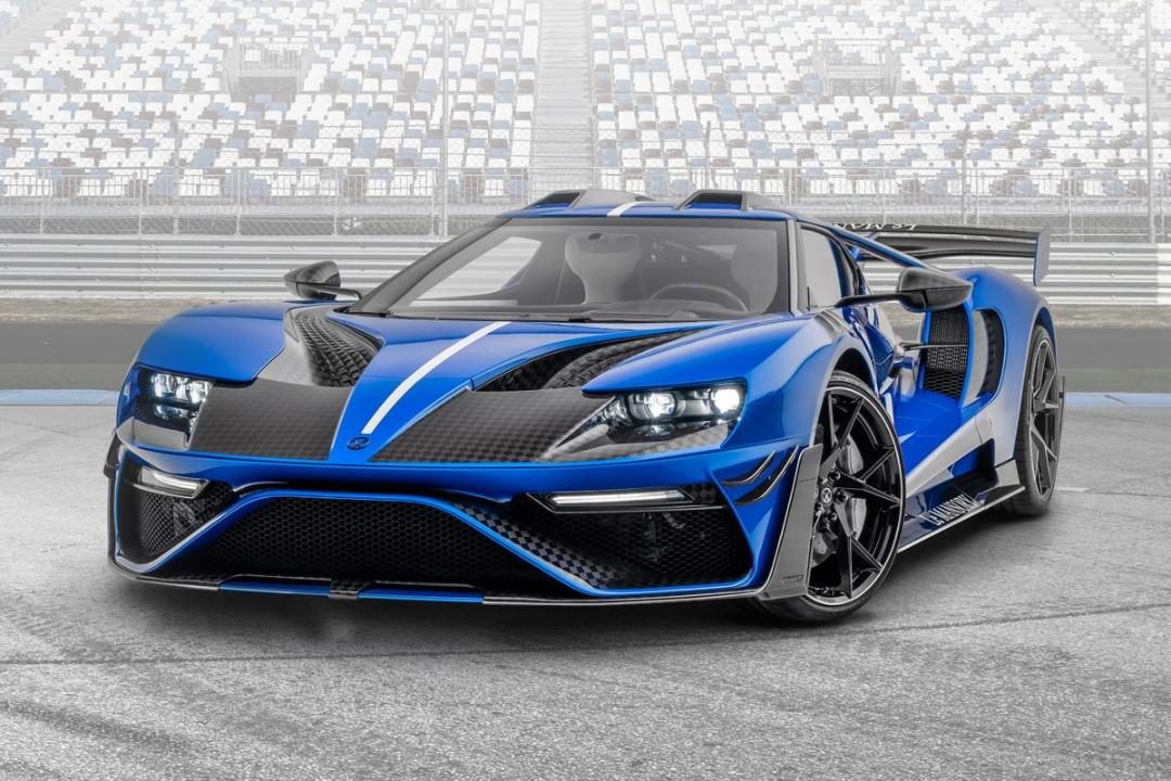 نمای جلوی Le Mansory Ford GT