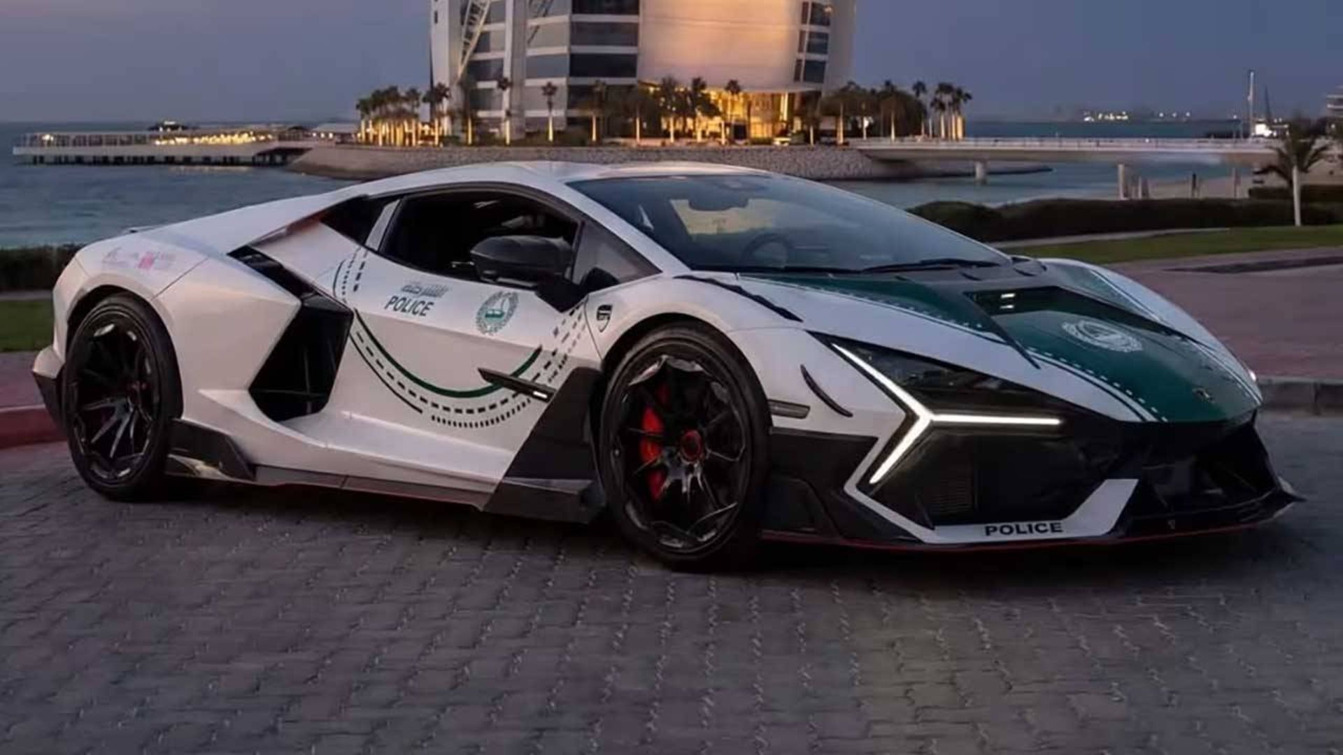 لامبورگینی منصوری پلیس دبی 