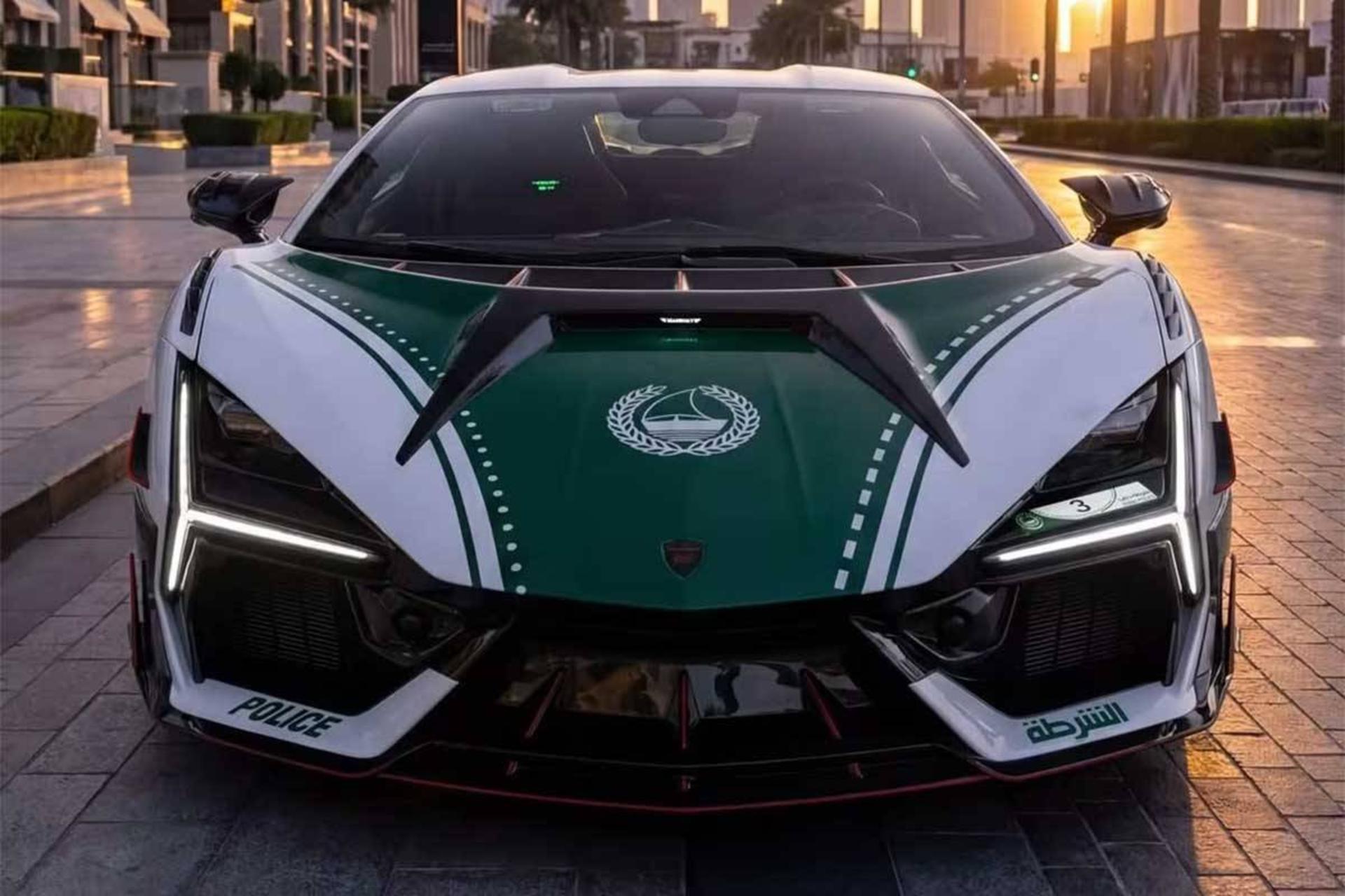 لامبورگینی منصوری پلیس دبی 