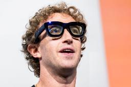 مارک زاکربرگ / Mark Zuckerberg مدیرعامل متا با عینک