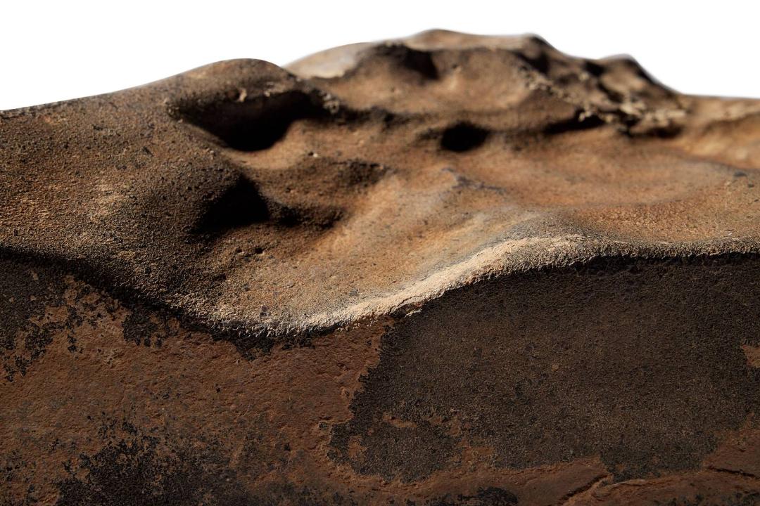 نمایی نزدیک از سنگ مریخی  NWA-16788