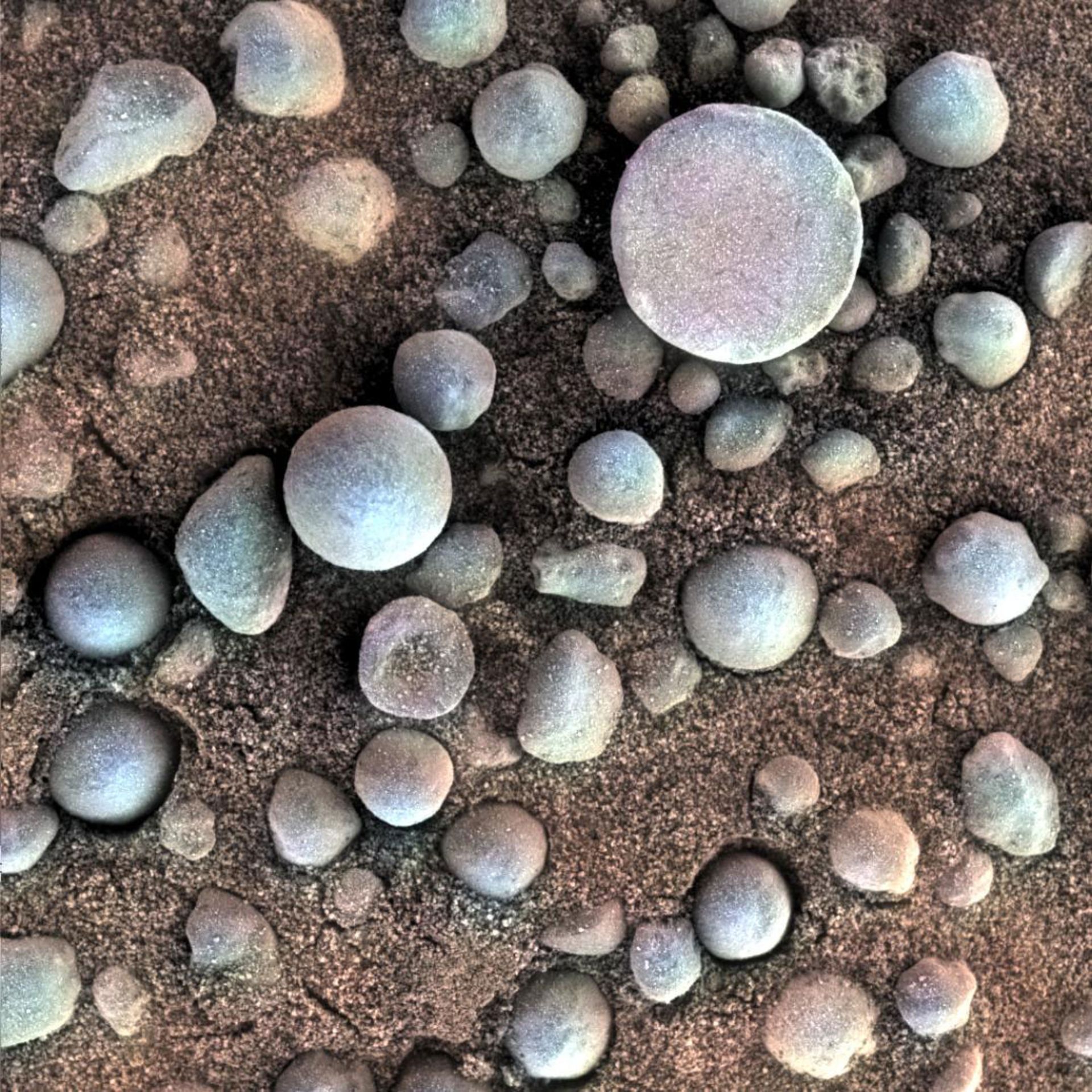 سنگ‌های کروی مریخی