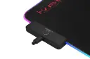 ماوس پد ماروو Marvo Scorpion MG08 Small نمای کابل USB نورپردازی RGB