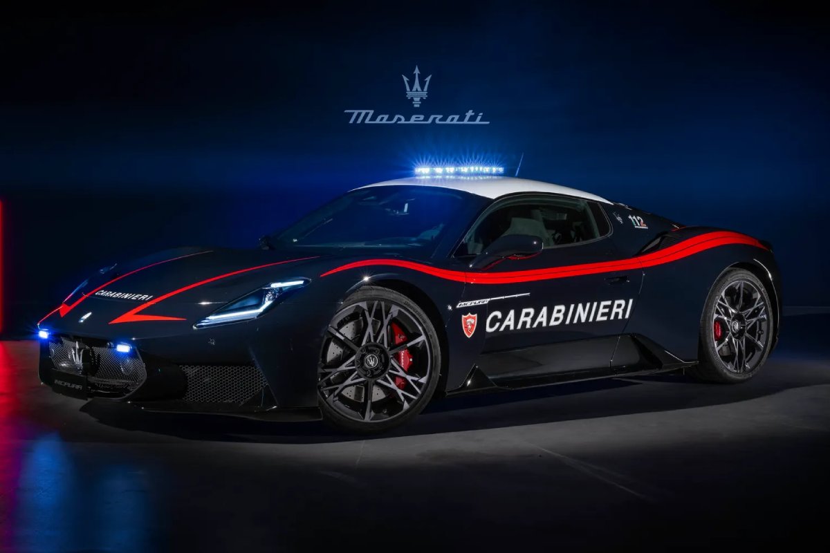 ابرخودروی جدید پلیس ایتالیا؛ قدرتمند اما نه برای تعقیب و گریز