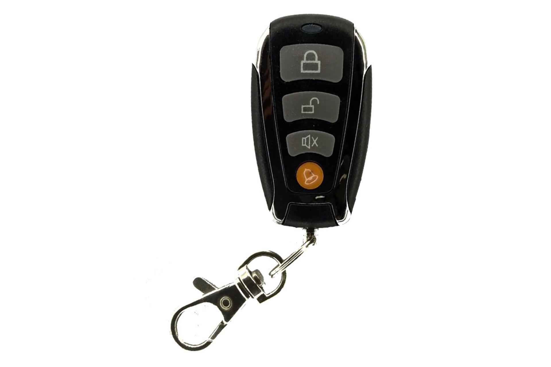 دزدگیر خودرو مکسیدر Maxeeder MX-CSS501 JS104 نمای جلو ریموت
