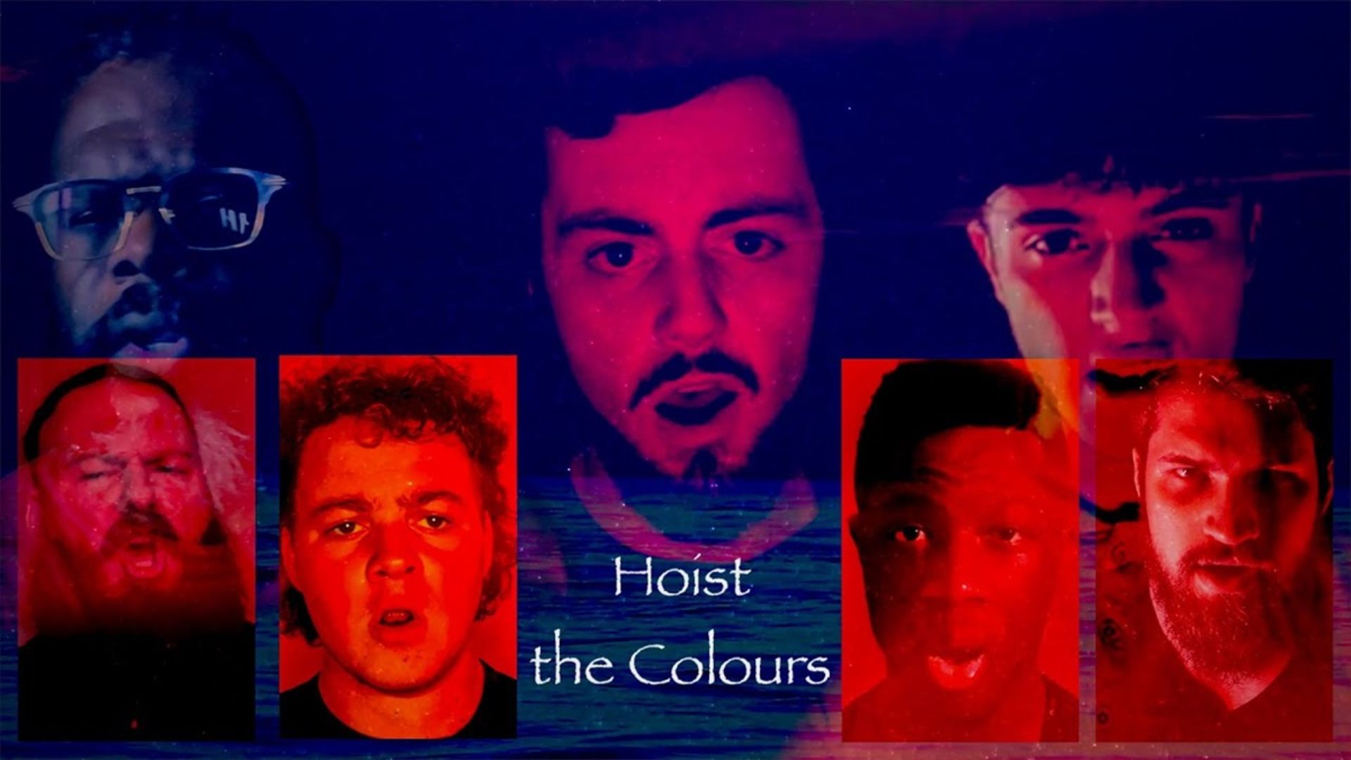 خواندگان بیس تیک تاک- کاور موسیقی Hoist the Colours