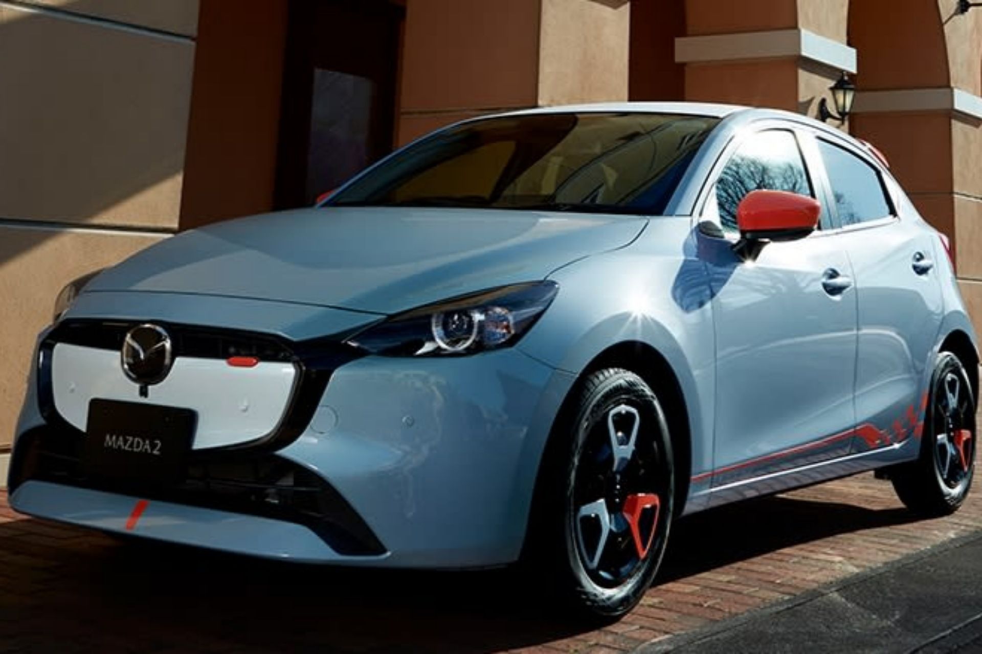 نمای جلویی مدل ۲۰۲۶ مزدا ۲