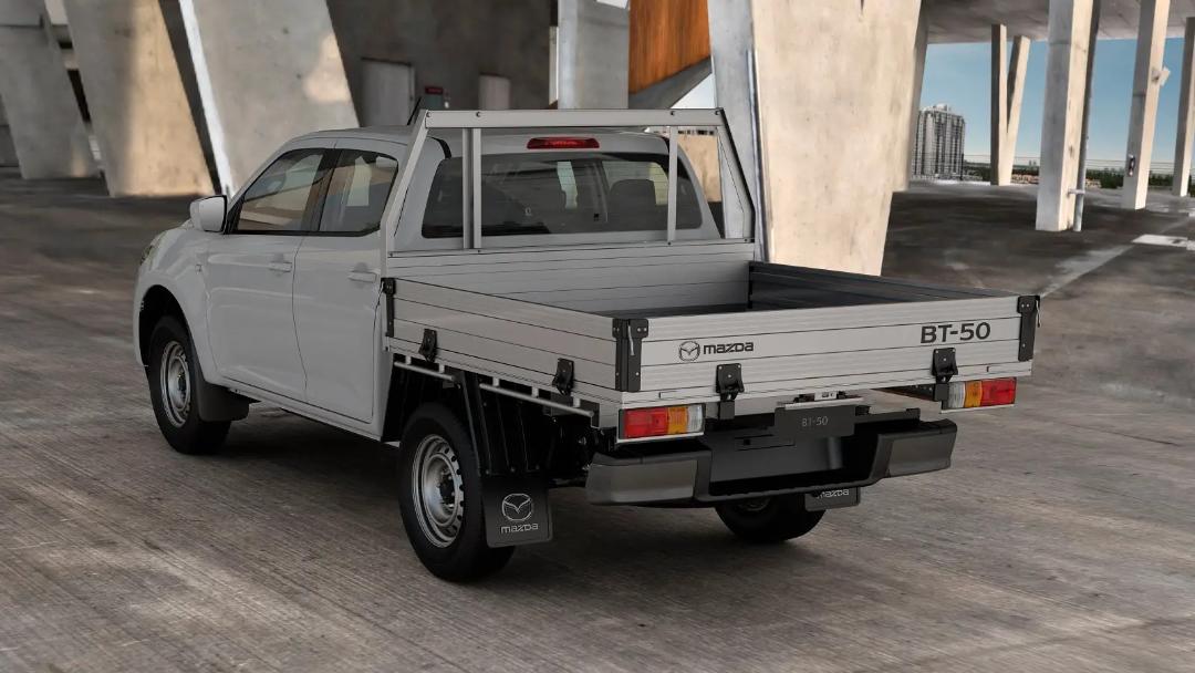 نمای عقبی مدل ۲۰۲۵ وانت مزدا BT-50