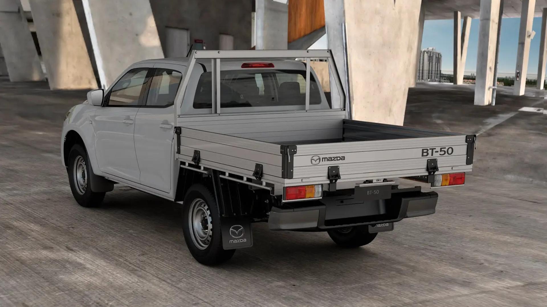 نمای عقبی مدل ۲۰۲۵ وانت مزدا BT-50
