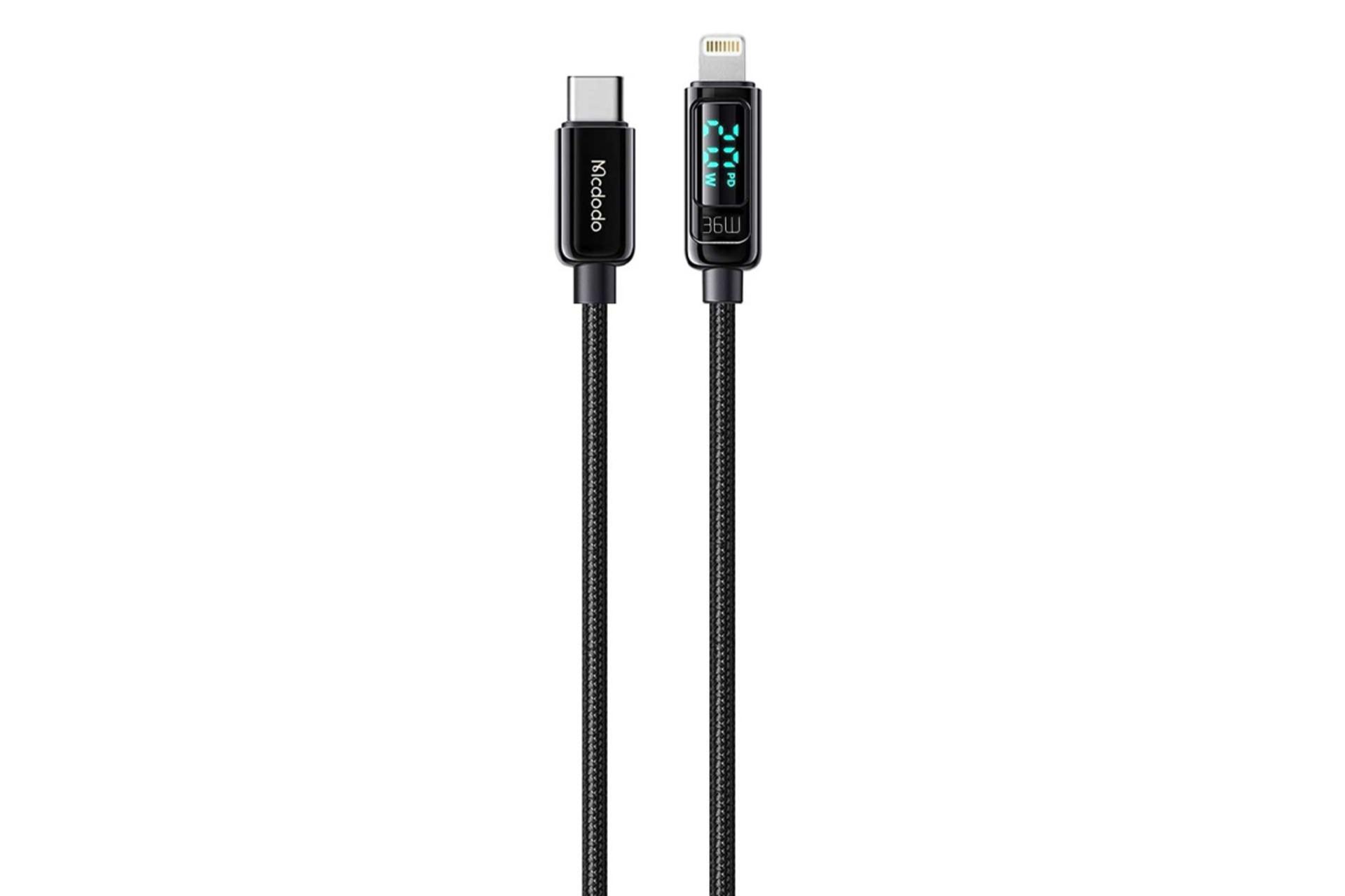 کابل شارژ USB مک دودو Type-C به Lightning مدل CA-1030 Digital HD با طول 1.2 متر