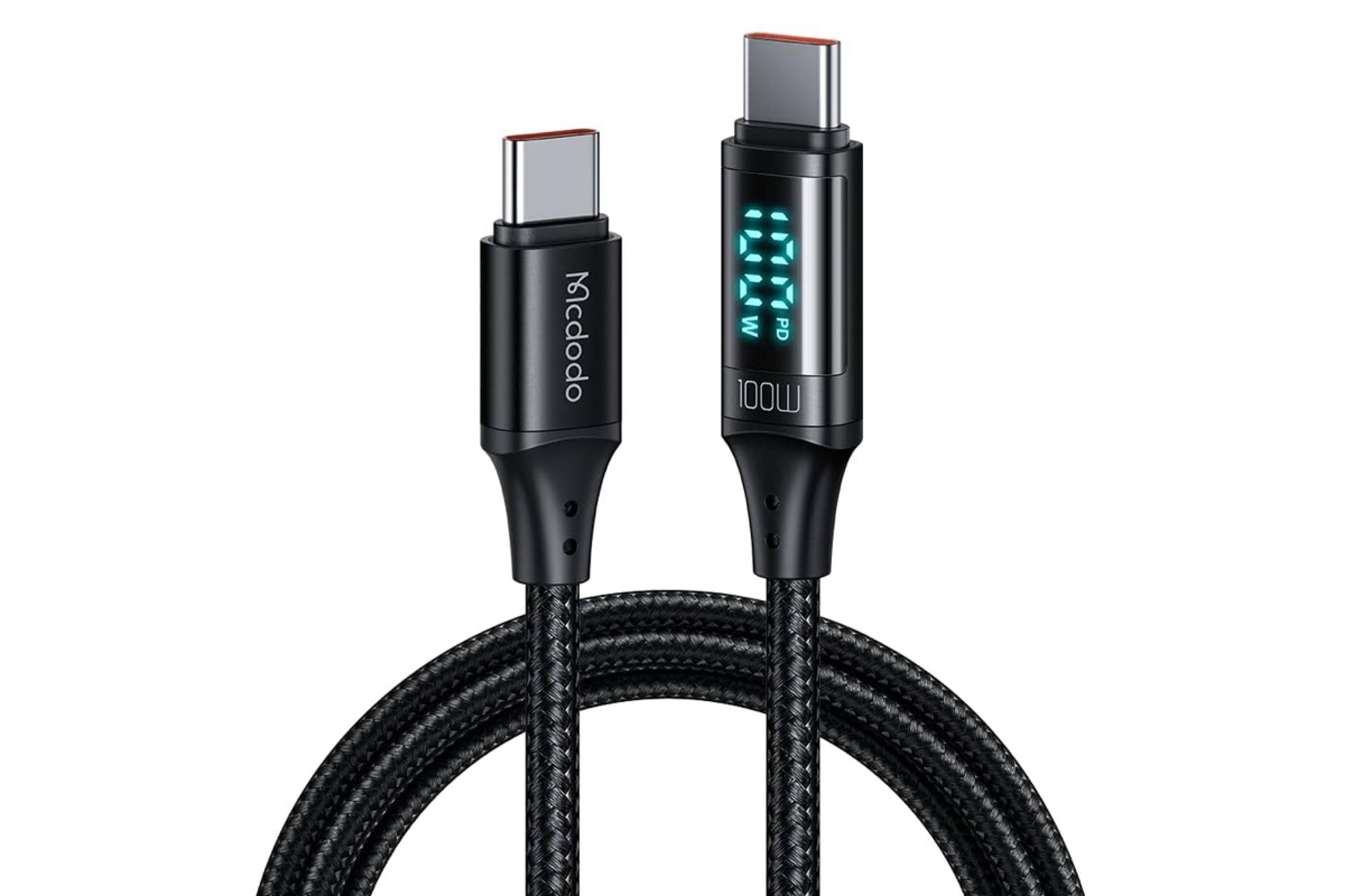 کابل شارژ USB مک دودو Type-C به Type-C مدل CA-1100 با طول 1.2 متر