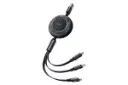کابل شارژ USB مک دودو Type-A به Type-C+Micro-USB+Lightning مدل CA-3570 با طول 1.2 متر