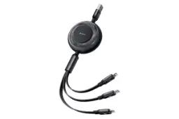 کابل شارژ USB مک دودو Type-A به Type-C+Micro-USB+Lightning مدل CA-3570 با طول 1.2 متر