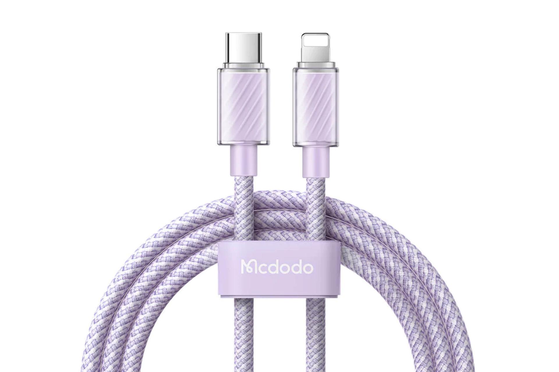 کابل شارژ USB مک دودو Type-C به Lightning مدل CA-3660 با طول 1.2 متر