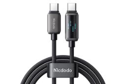 کابل شارژ USB مک دودو Type-C به Type-C مدل CA-4250 با طول 1.2 متر رنگ مشکی