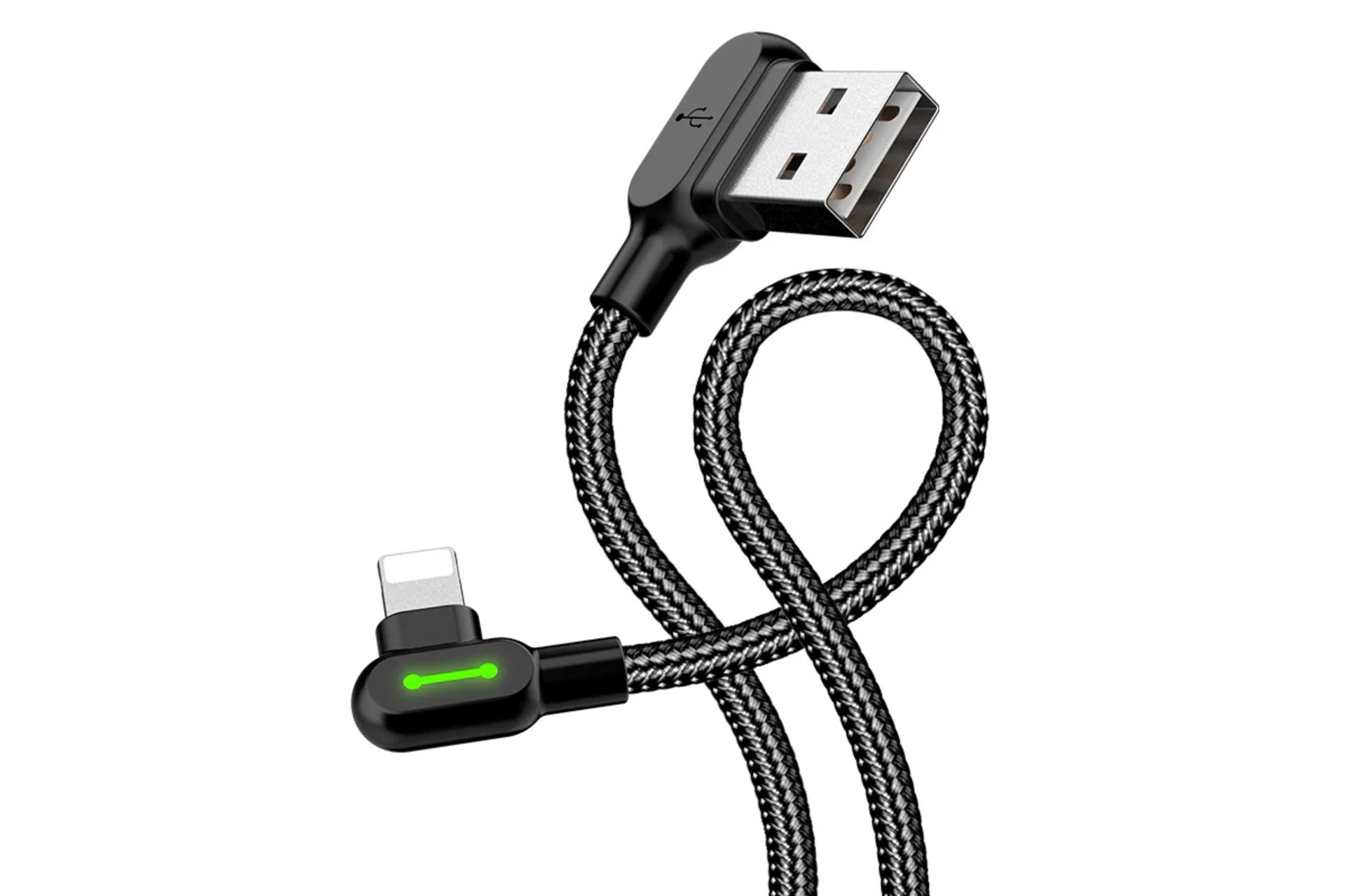 کابل شارژ USB مک دودو Type-A به Lightning مدل CA-4671 با طول 1.2 متر رنگ مشکی
