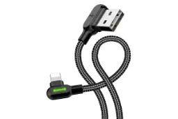 کابل شارژ USB مک دودو Type-A به Lightning مدل CA-4671 با طول 1.2 متر رنگ مشکی