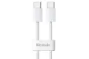 کابل شارژ USB مک دودو Type-C به Type-C مدل CA-5690 با طول 1 متر رنگ سفید