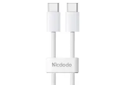 کابل شارژ USB مک دودو Type-C به Type-C مدل CA-5690 با طول 1 متر رنگ سفید