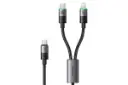 کابل شارژ USB مک دودو Type-C به Type-C+Lightning مدل CA-670 با طول 1.5 متر