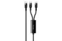 کابل شارژ USB مک دودو Type-C به Type-C+Type-C مدل CA-7470 با طول 1.2 متر