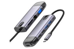 کانکتور و اتصال هاب USB هاب USB-C مک دودو 10 پورت مدل HU-7420