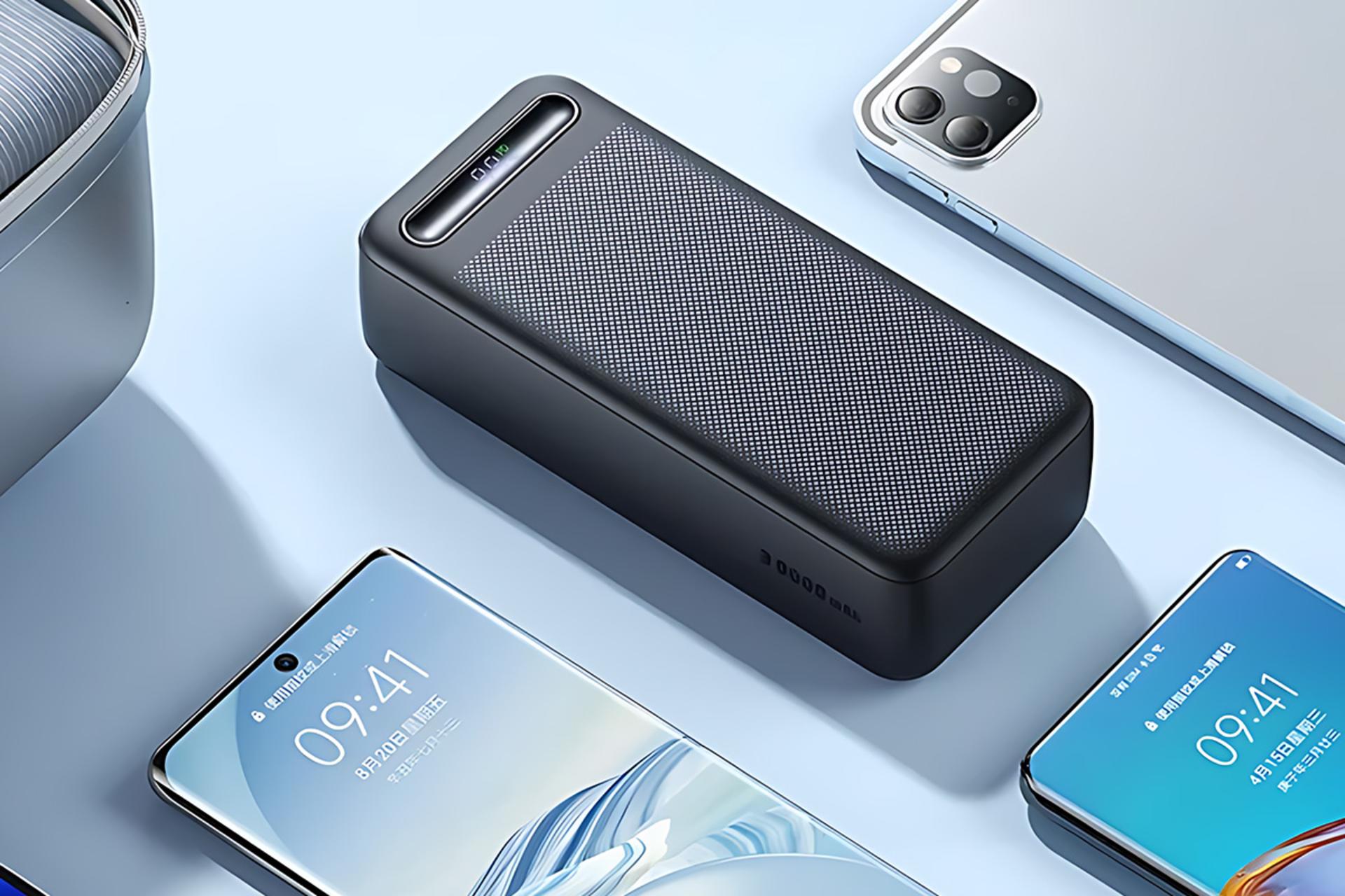 نمای کناری پاور بانک مک دودو Mcdodo MC-391 30000mAh