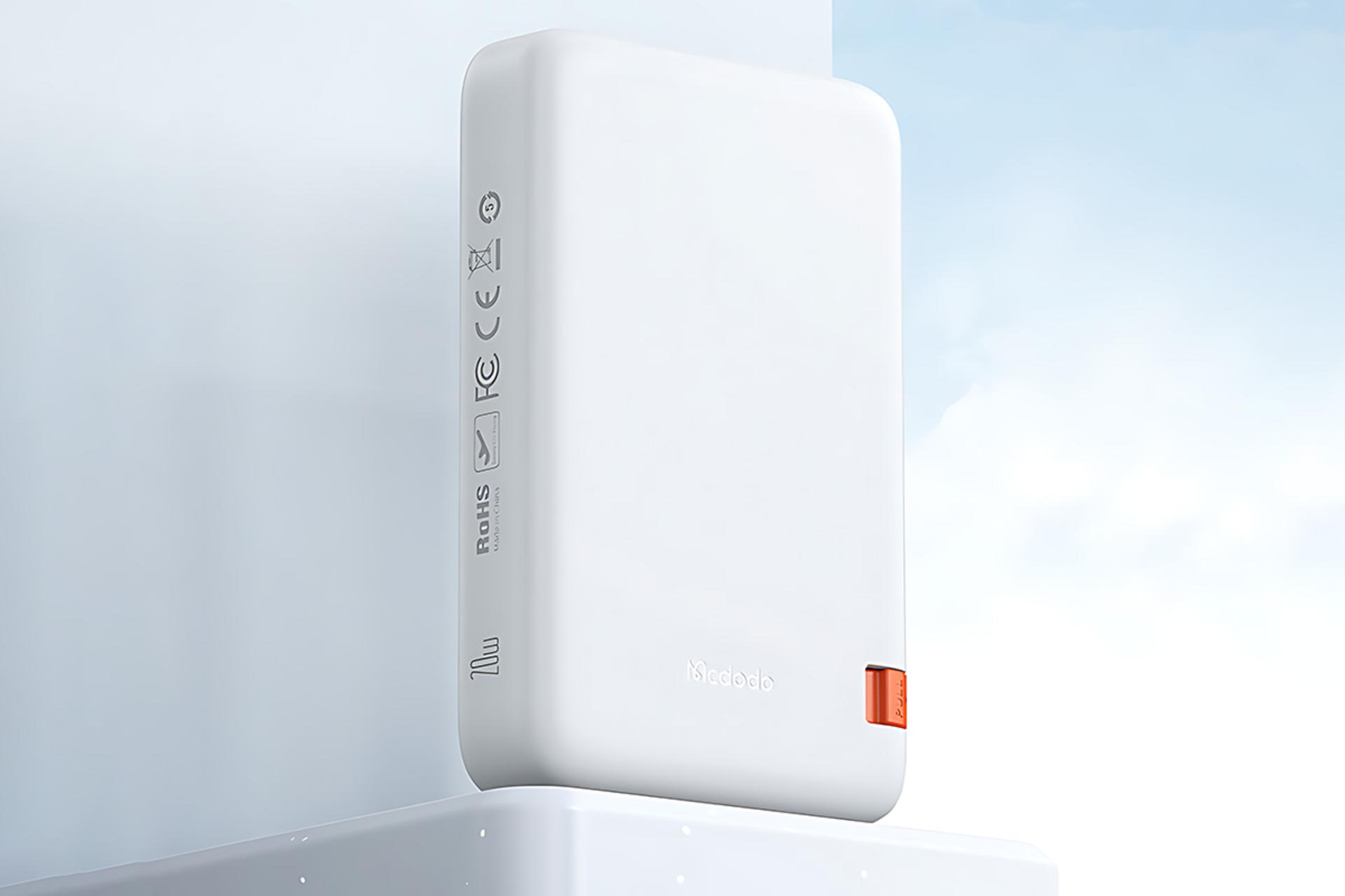 رنگ سفید پاور بانک مک دودو Mcdodo MC-510 10000mAh