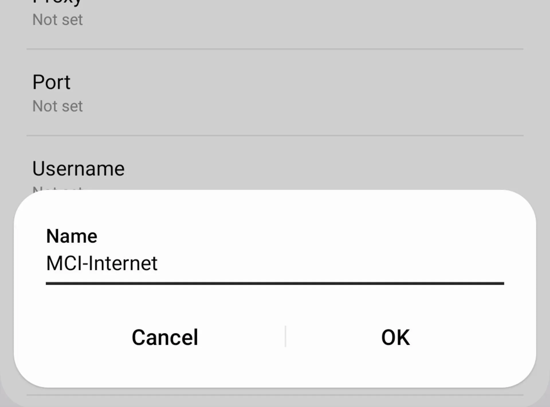 ایجاد APN همراه اول