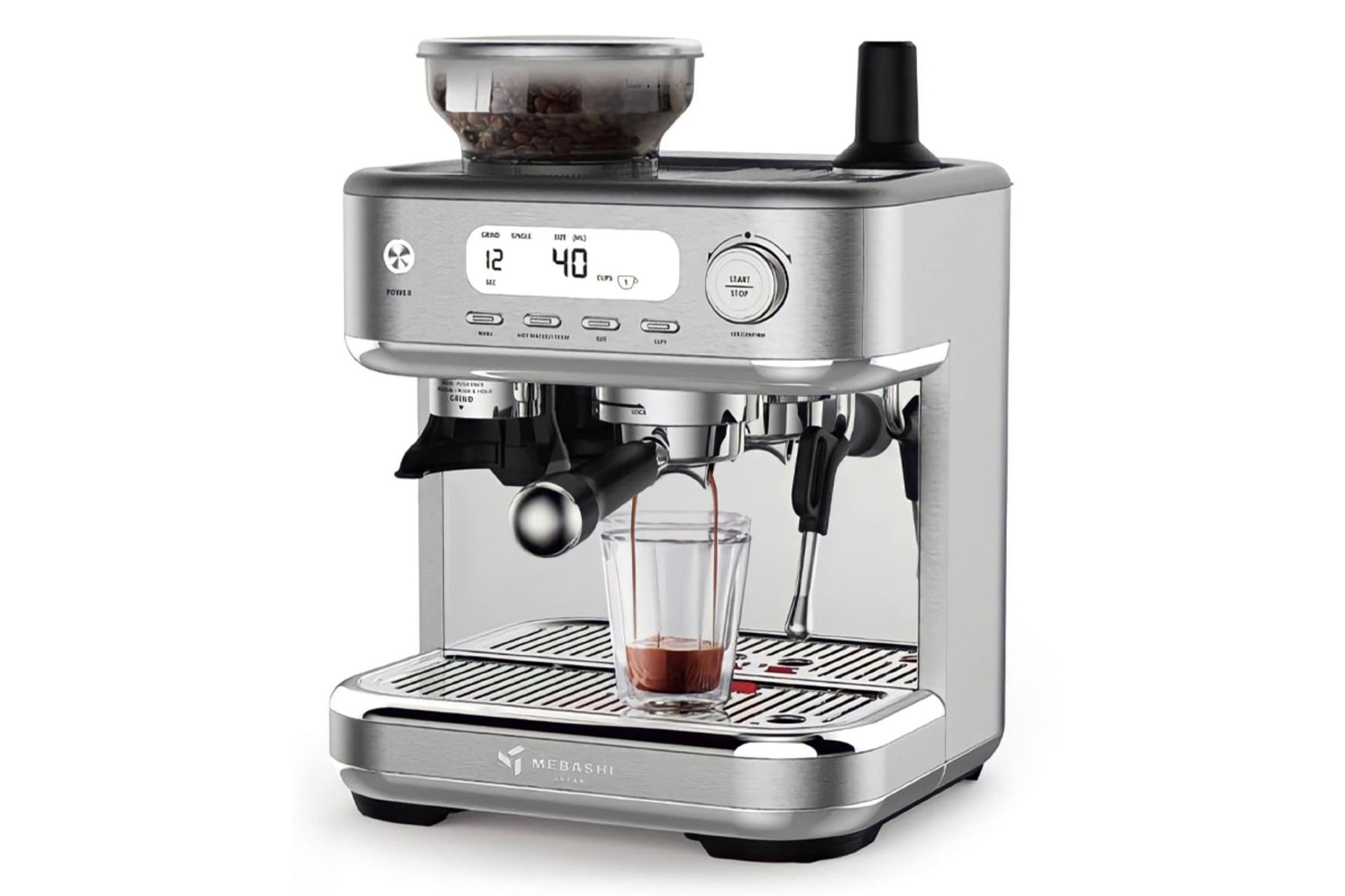 نمای سمت راست اسپرسو ساز مباشی ME-CCM2052