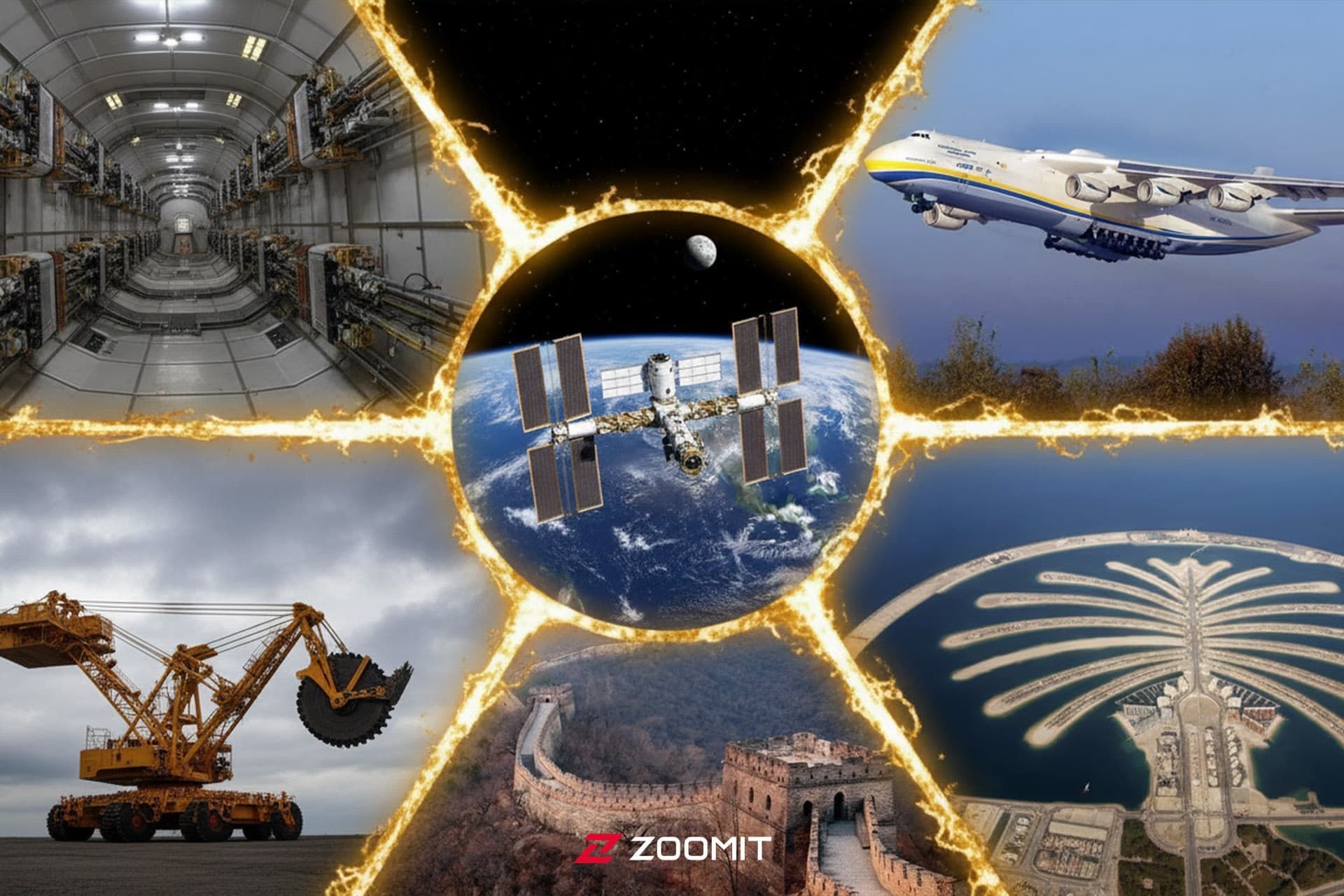 عظیم‌ترین سازه‌های ساخت بشر