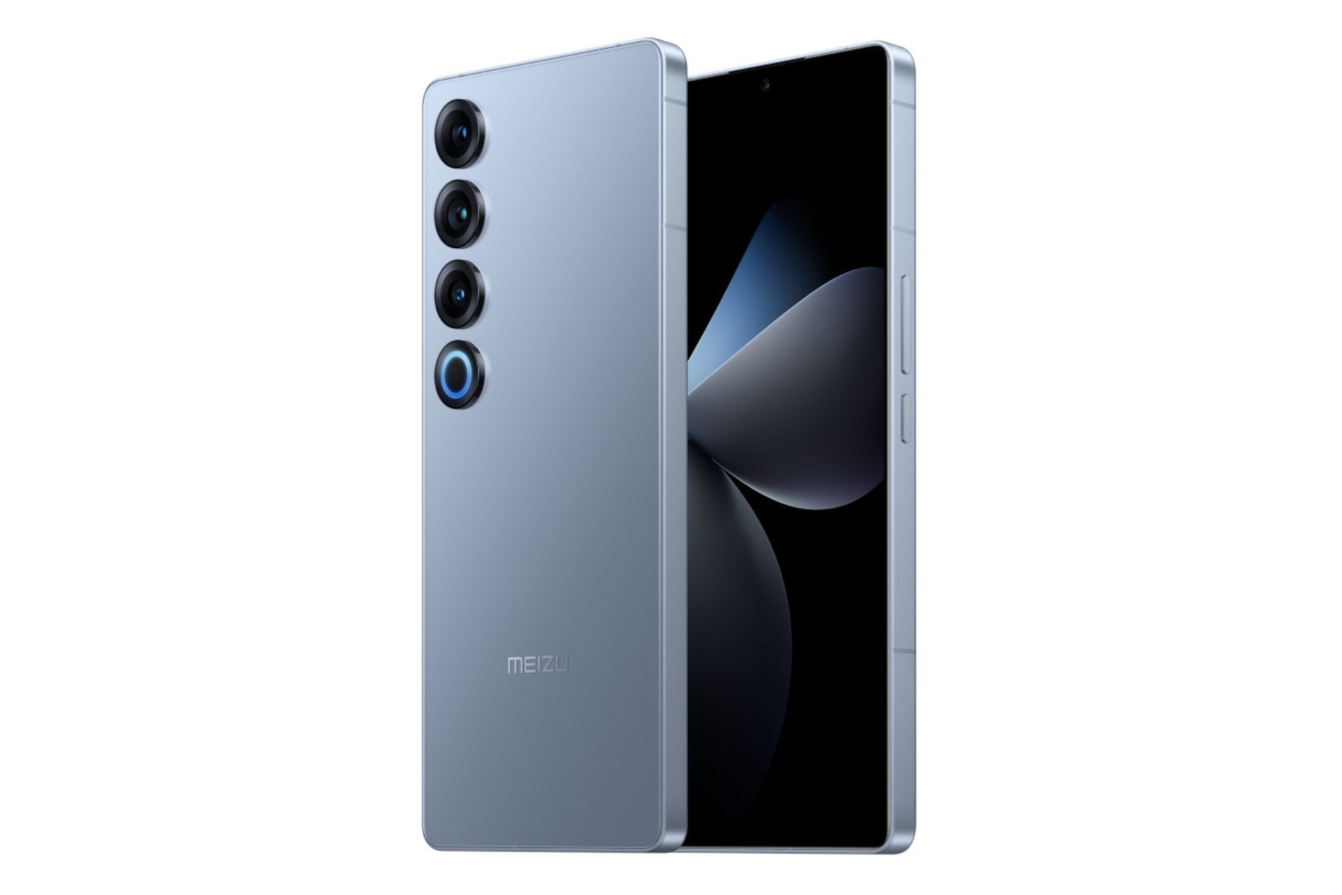 لبه های کناری گوشی موبایل میزو 21 پرو آبی / Meizu 21 Pro