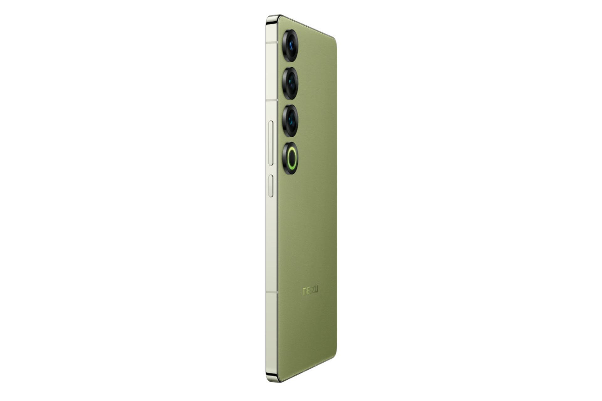 پنل پشت و چینش دوربین گوشی موبایل میزو 21 پرو سبز / Meizu 21 Pro