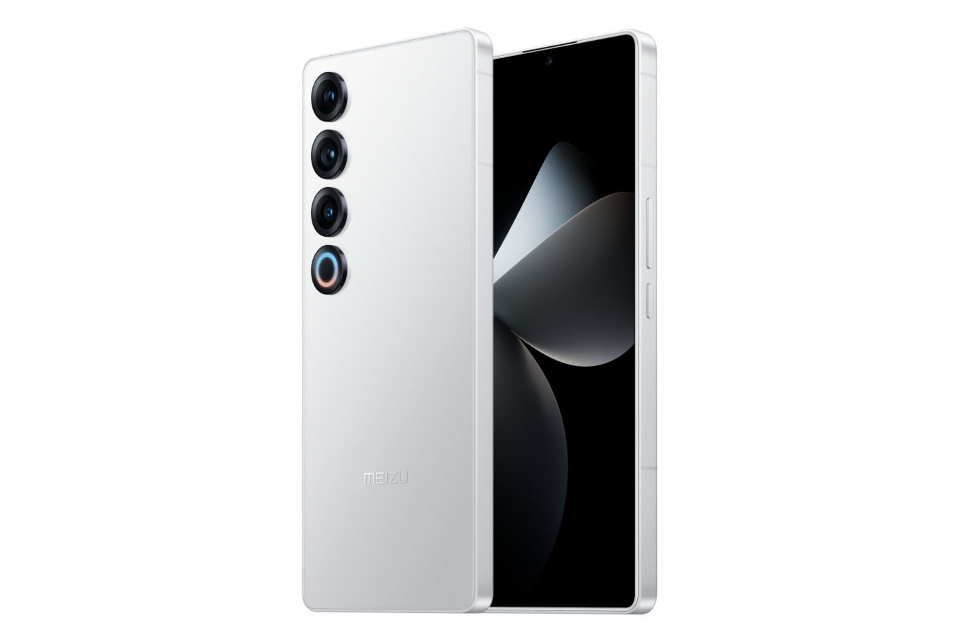 لبه های کناری گوشی موبایل میزو 21 پرو سفید / Meizu 21 Pro