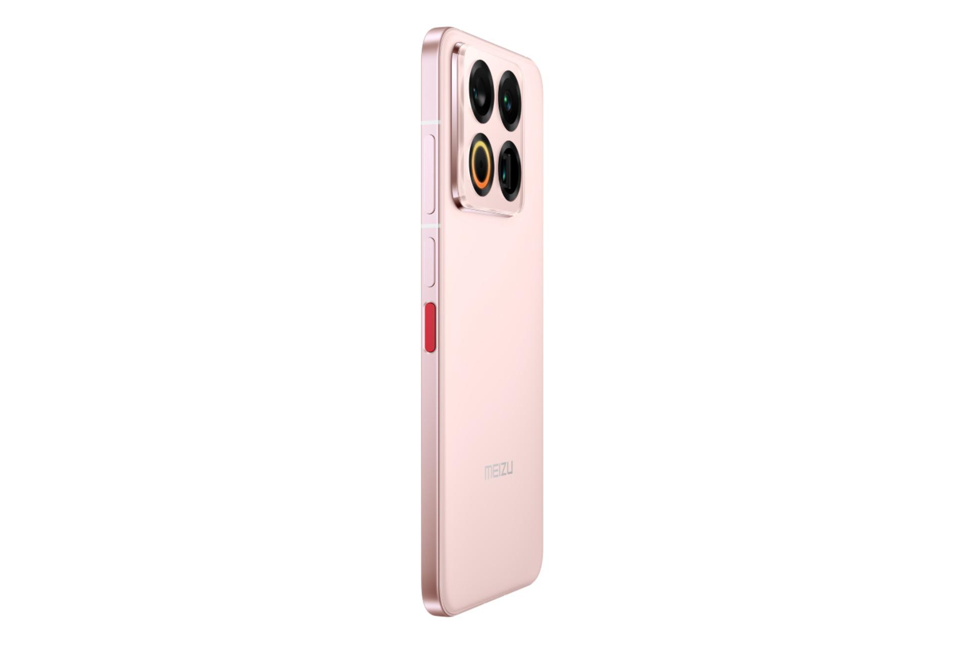 پنل پشت و چینش دوربین گوشی موبایل میزو 22 صورتی / Meizu 22