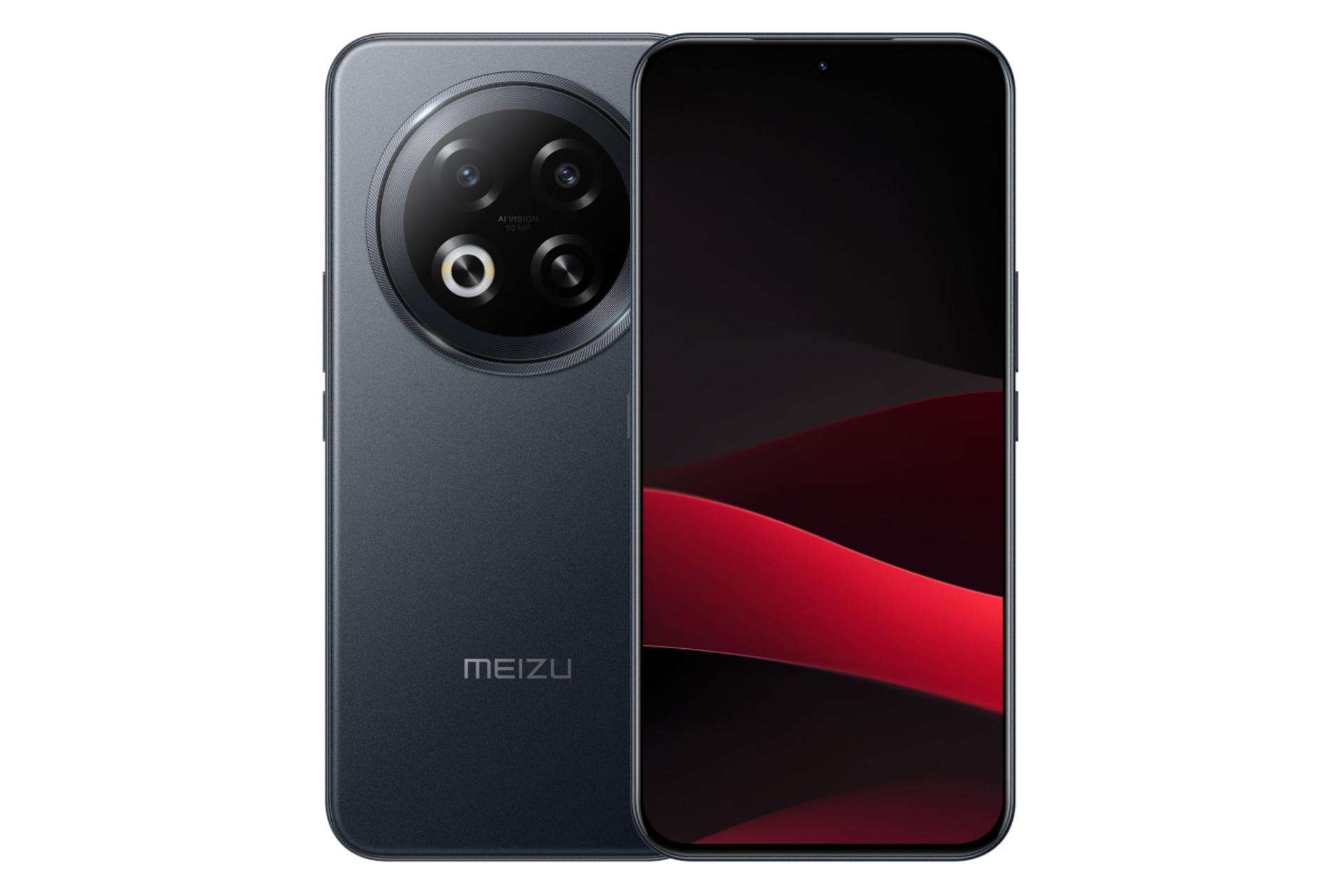 پنل جلو و پشت گوشی موبایل میزو نوت 16 پرو خاکستری تیره / Meizu Note 16 Pro