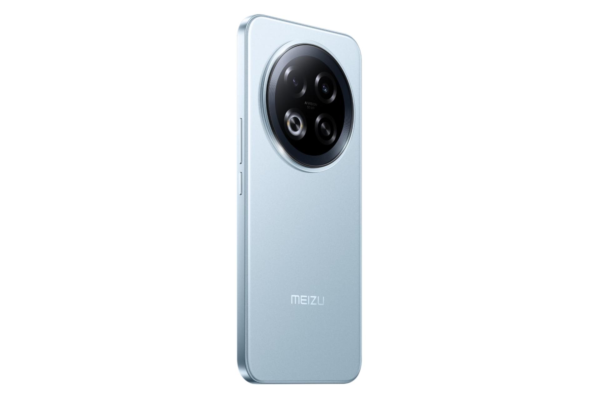 پنل پشت و چینش دوربین گوشی موبایل میزو نوت 16 پرو آبی روشن / Meizu Note 16 Pro