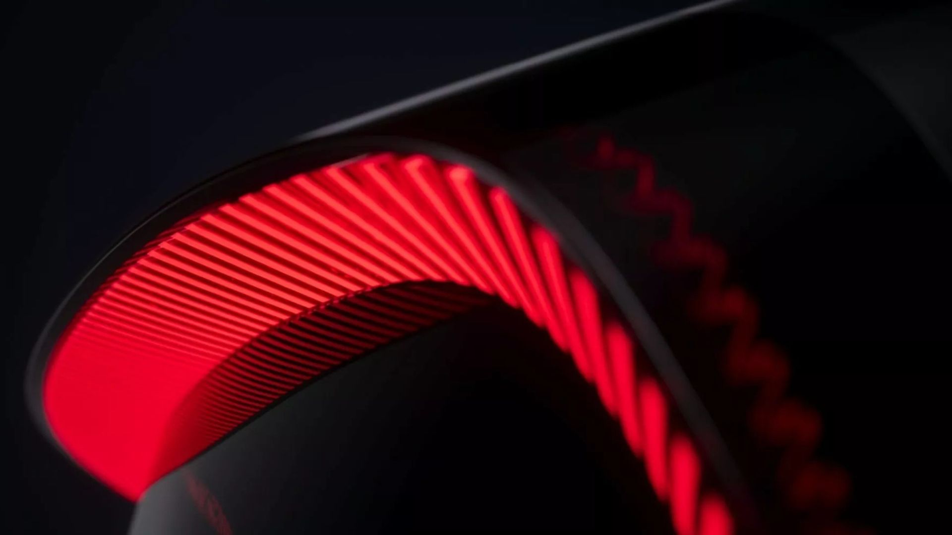 چراغ‌های عقب خودرو مرسدس Vision V از نمای نزدیک