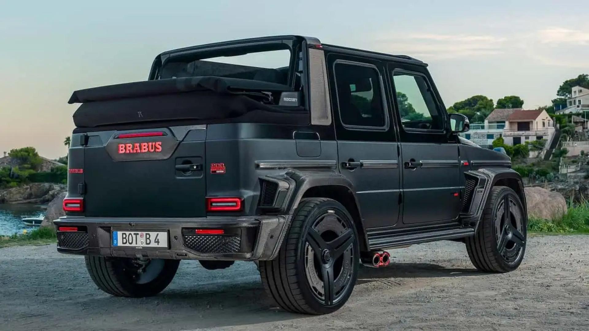 شاسی‌بلند مرسدس جی‌کلاس (Mercedes-Benz G-Class) با تیونینگ برابوس مدل بدون سقف