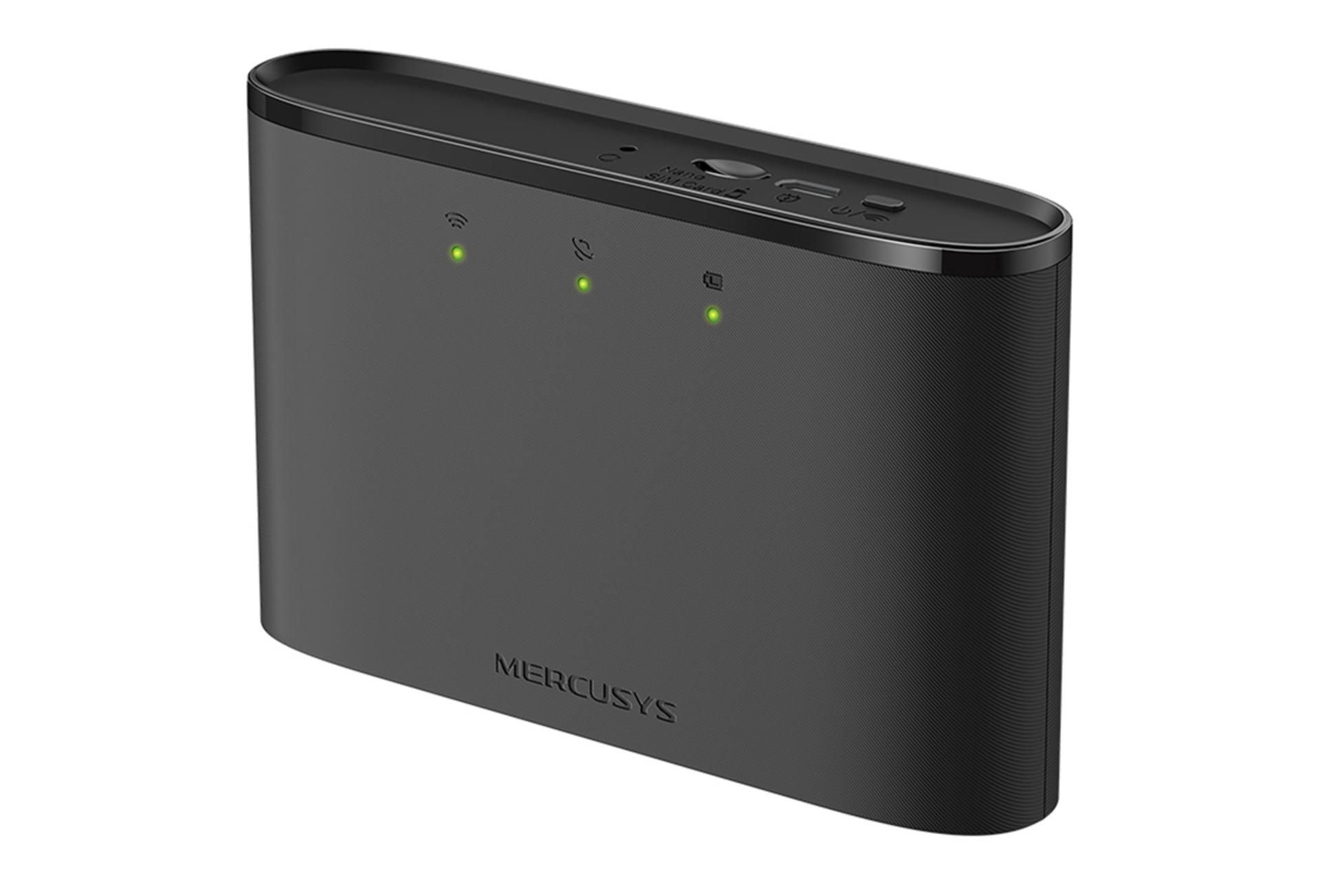 نمای کناری مودم و روتر سیم‌ کارتی مرکوسیس MERCUSYS MT110 V1