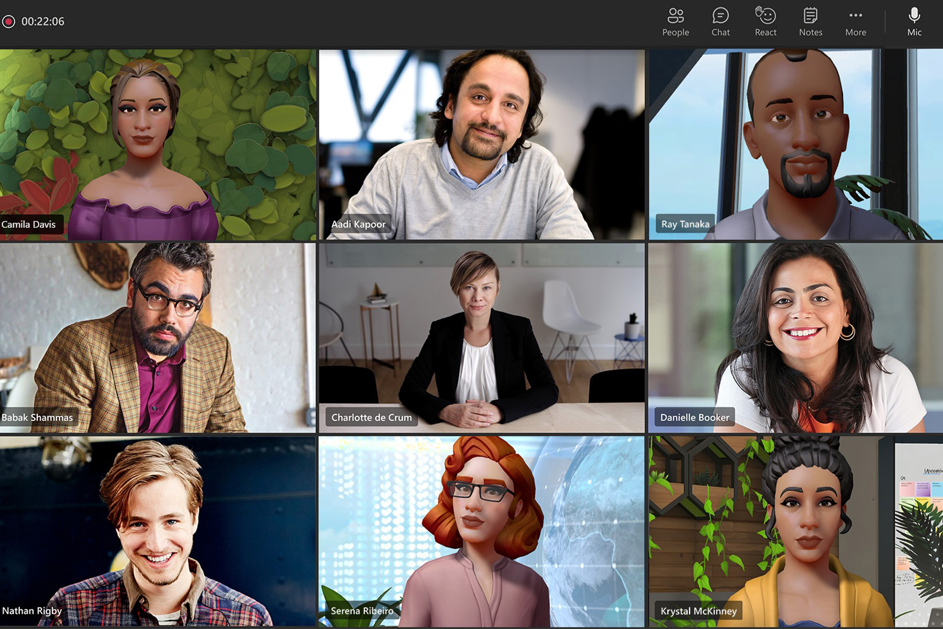 برگزاری جلسات سه‌بعدی آنلاین، قابلیت جدید مایکروسافت تیمز