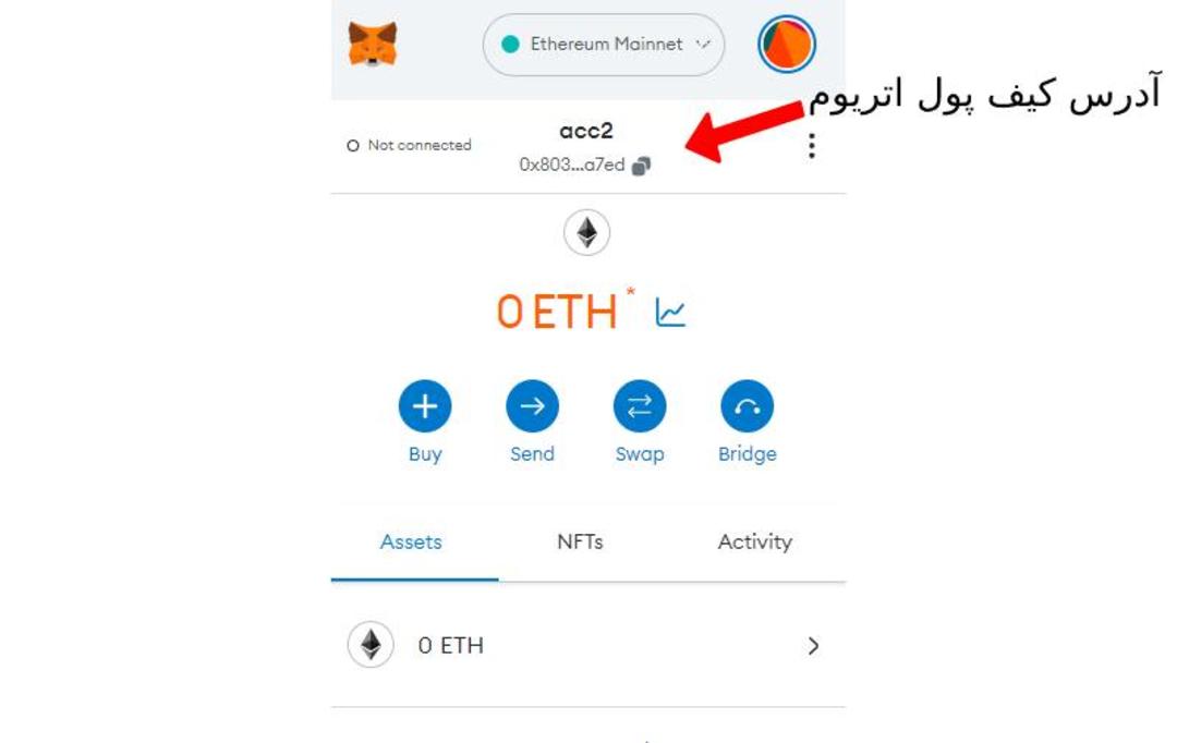 کیف پول متامسک