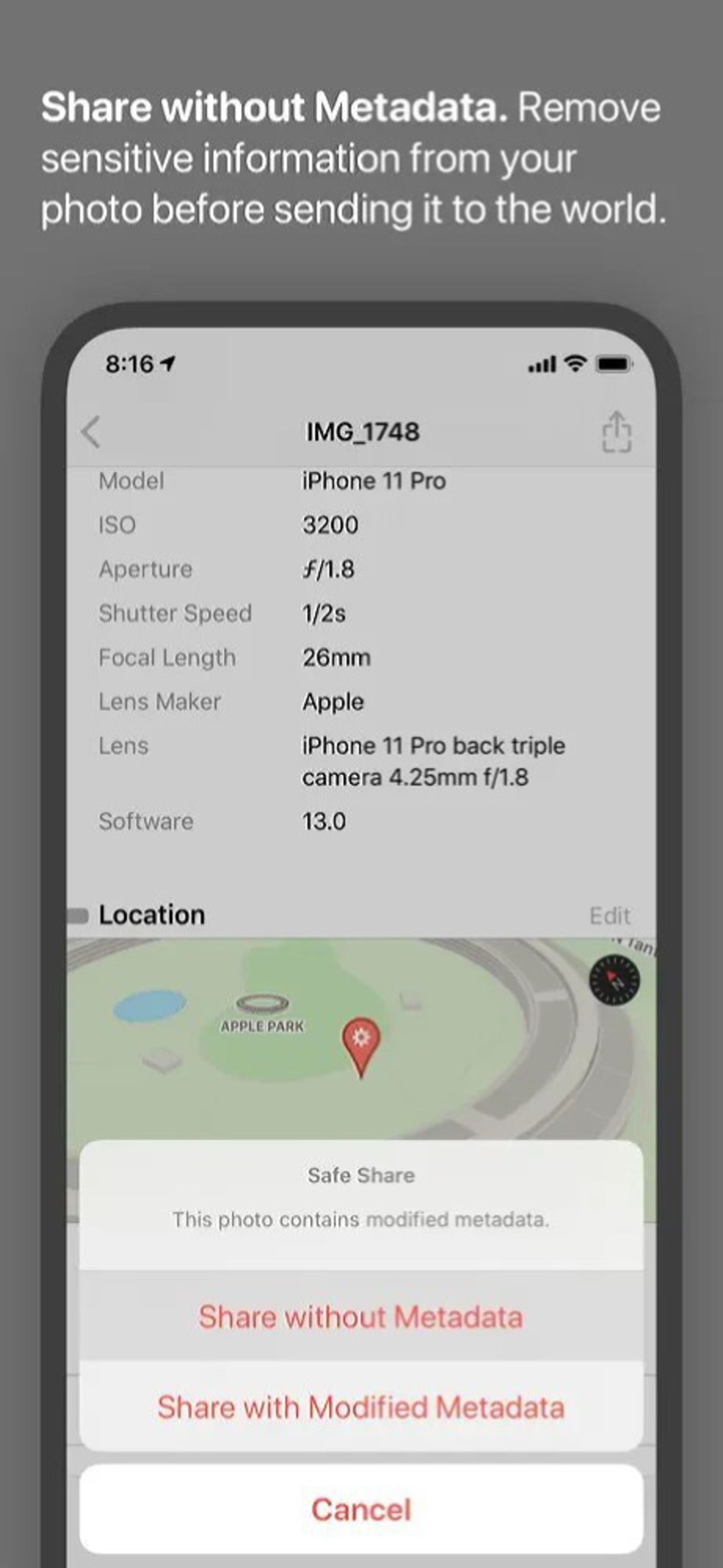  اپلیکیشن Metapho در ios