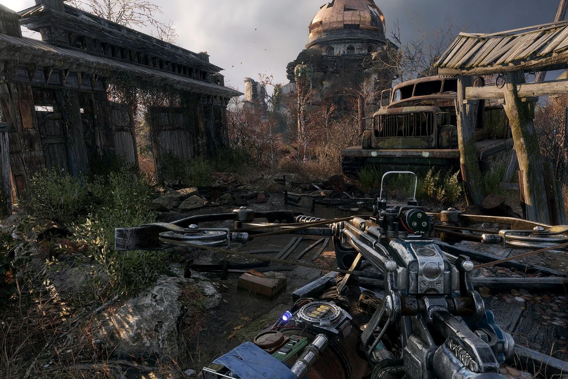 صحنه‌ای از بازی Metro Exodus