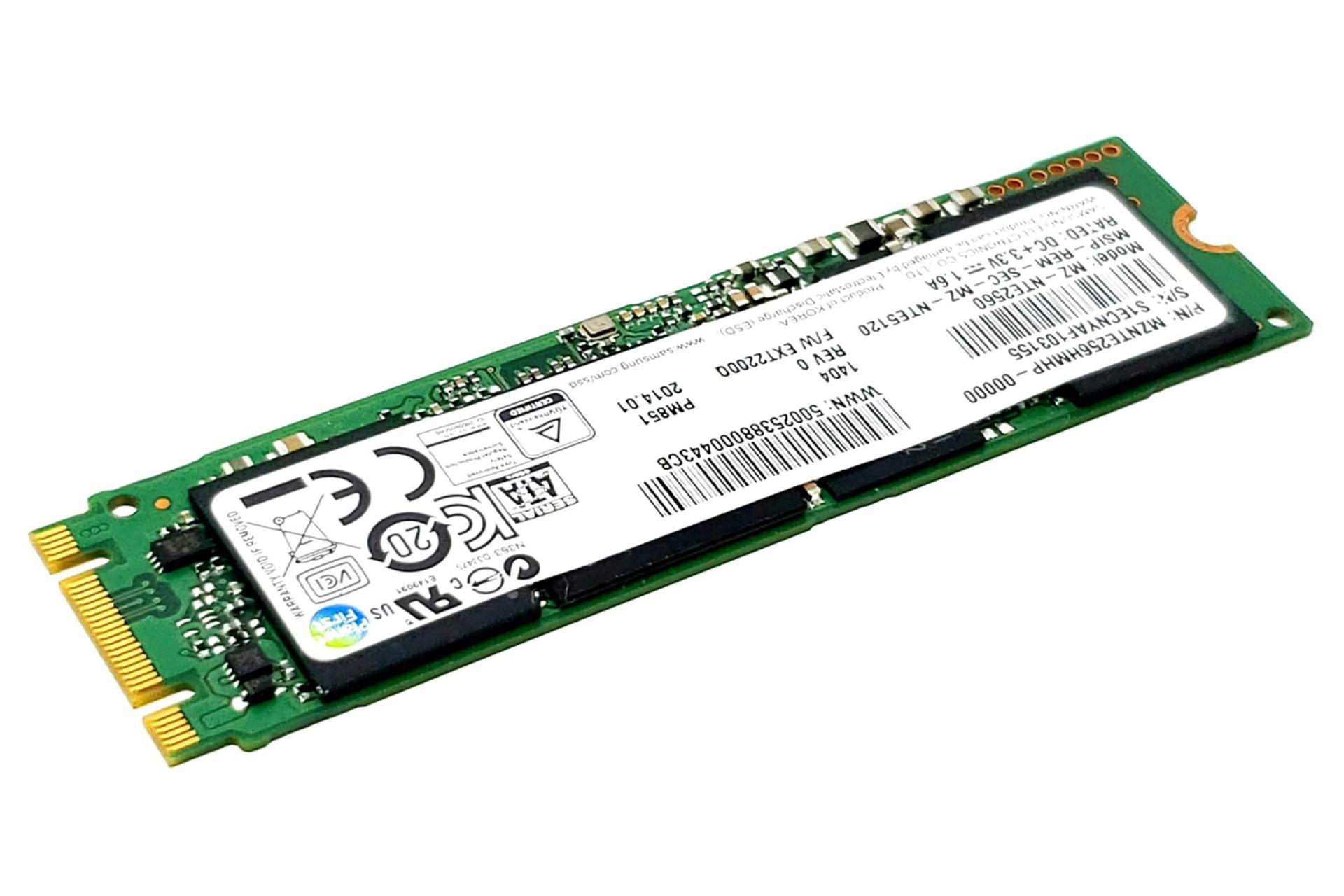 اس اس دی مایکرون MTFDDAV256TBN M.2 2280 ظرفیت 256 گیگابایت