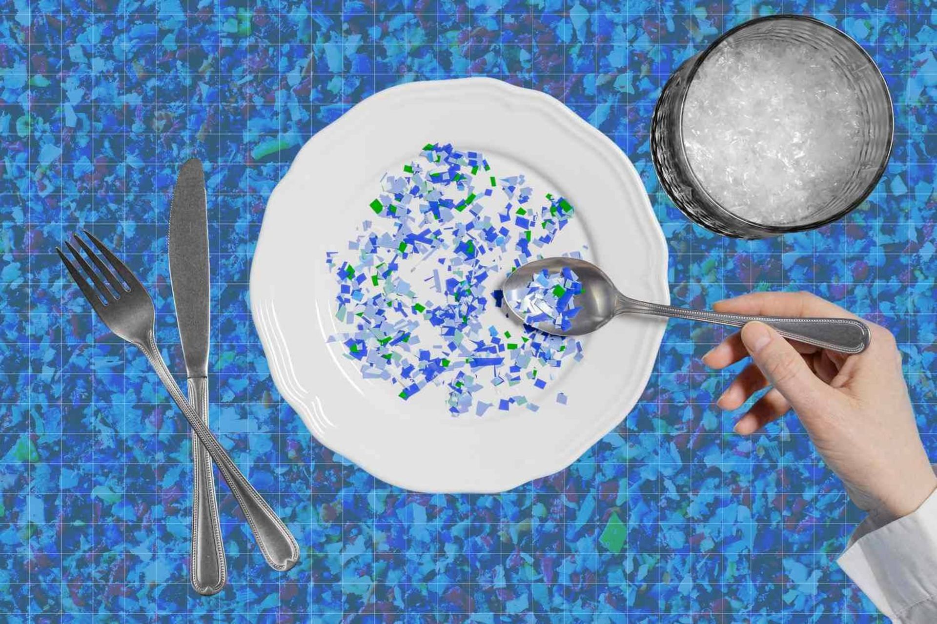 میکروپلاستیک ها در ظرف غذا